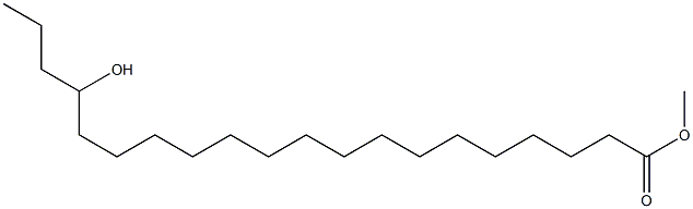 17-Hydroxyicosanoic acid methyl ester Struktur