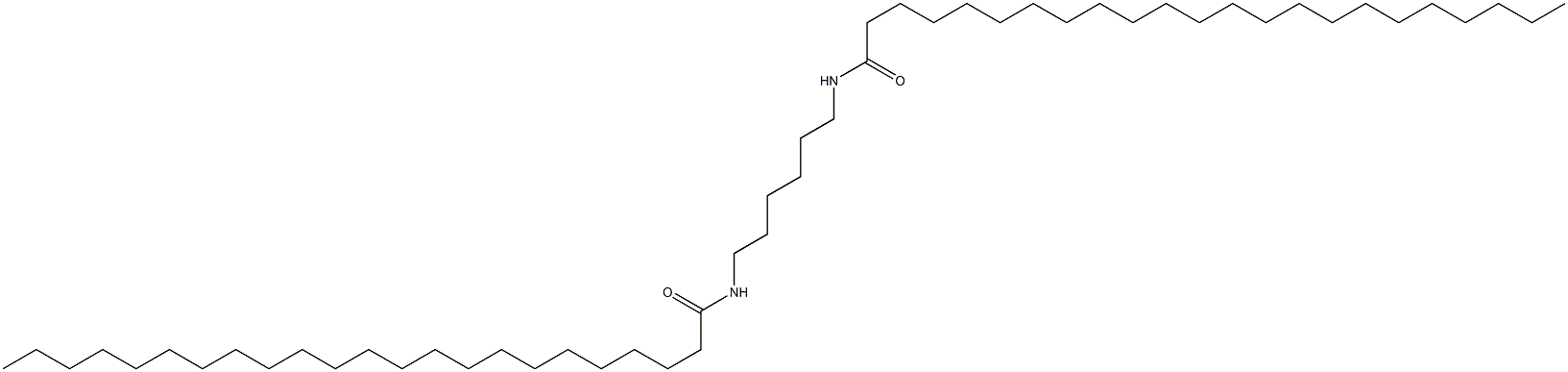 N,N'-Hexamethylenebis(tricosanamide) Struktur