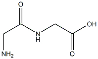 N-(2-Aminioacetyl)glycine Struktur