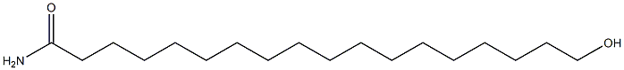 18-Hydroxyoctadecanamide Struktur