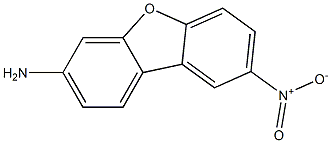 7-Amino-2-nitrodibenzofuran Struktur