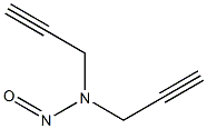 Di(2-propynyl)nitrosamine Struktur