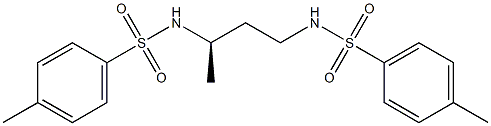 (+)-N,N'-[(R)-1-Methyltrimethylene]bis(p-toluenesulfonamide) Struktur