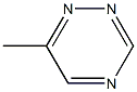 6-Methyl-1,2,4-triazine Struktur