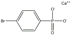 4-Bromophenylphosphonic acid calcium salt Struktur