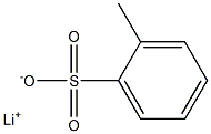 o-Toluenesulfonic acid lithium salt Struktur