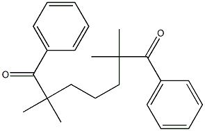 2,2,6,6-Tetramethyl-1,7-diphenylheptane-1,7-dione Struktur