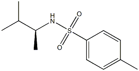 (-)-N-[(S)-1,2-Dimethylpropyl]-p-toluenesulfonamide Struktur