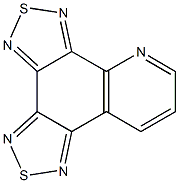 Bis[1,2,5]thiadiazolo[3,4-f:3',4'-h]quinoline Struktur