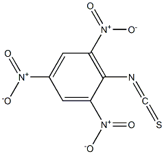 2,4,6-Trinitrophenyl isothiocyanate Struktur