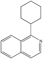 1-Cyclohexylisoquinoline Struktur