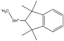 1,1,3,3-Tetramethylindan-2-ylsulfoniomethylide Struktur