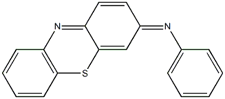 N-Phenyl-3H-phenothiazin-3-imine Struktur