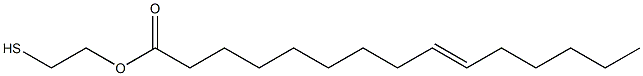 9-Pentadecenoic acid 2-mercaptoethyl ester Struktur