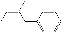 (Z)-1-Phenyl-2-methyl-2-butene Struktur