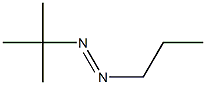 1-Propyl-2-tert-butyldiazene Struktur