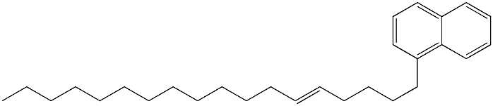 1-(5-Octadecenyl)naphthalene Struktur