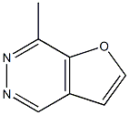 7-Methylfuro[2,3-d]pyridazine Struktur