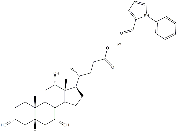 Potassium 1-phenylethenylalcholate Struktur