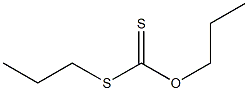 Dithiocarbonic acid dipropyl ester Struktur