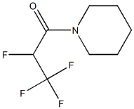 1-(2,3,3,3-Tetrafluoropropanoyl)piperidine Struktur