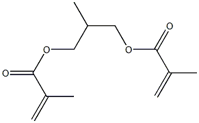 Bismethacrylic acid 2-methyl-1,3-propanediyl ester Struktur