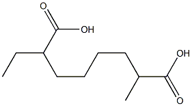 Nonane-2,7-dicarboxylic acid Struktur