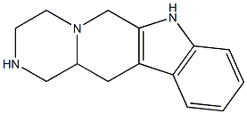 1,2,3,4,6,7,12,12a-Octahydropyrazino[1',2':1,6]pyrido[3,4-b]indole Struktur