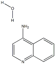 4-Aminoquinoline hydrate Struktur