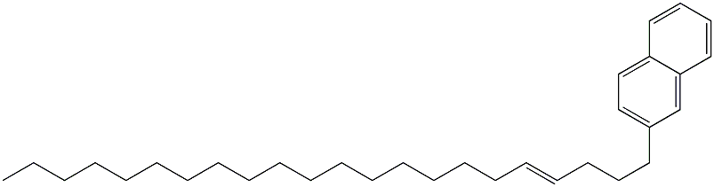 2-(4-Docosenyl)naphthalene Struktur