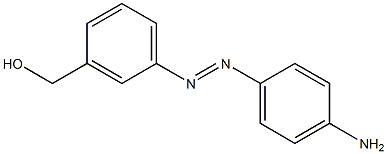 4'-Aminoazobenzene-3-methanol Struktur