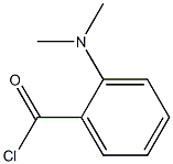 o-(Dimethylamino)benzoyl chloride Struktur