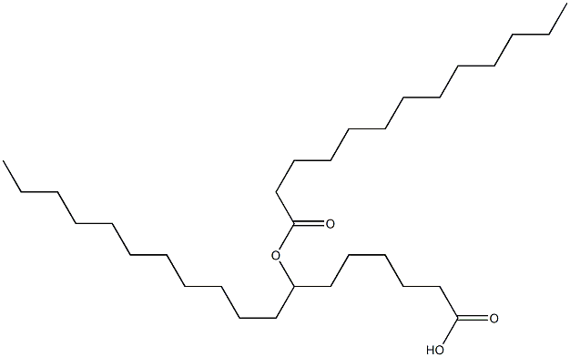 7-Tridecanoyloxyoctadecanoic acid Struktur