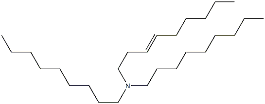 N,N-Dinonyl-3-nonenylamine Struktur