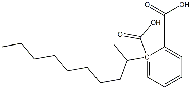 (-)-Phthalic acid hydrogen 1-[(R)-1-methylnonyl] ester Struktur