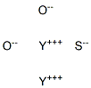 Diyttrium dioxide sulfide Struktur