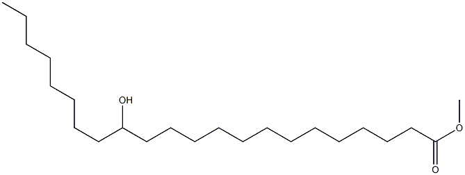 14-Hydroxydocosanoic acid methyl ester Struktur