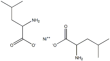 DL-Leucine nickel salt Struktur