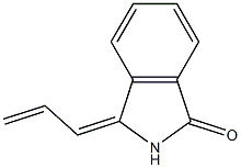 3-(2-Propenylidene)isoindolin-1-one Struktur