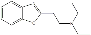 2-[2-(Diethylamino)ethyl]benzoxazole Struktur