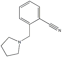 2-(1-Pyrrolidinylmethyl)benzonitrile Struktur