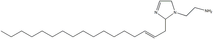 1-(2-Aminoethyl)-2-(2-heptadecenyl)-3-imidazoline Struktur