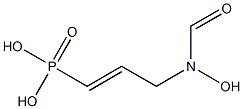 N-(3-Phosphono-2-propenyl)-N-formylhydroxylamine Struktur