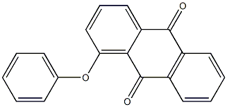 1-Phenoxyanthraquinone Struktur