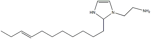 1-(2-Aminoethyl)-2-(8-undecenyl)-4-imidazoline Struktur