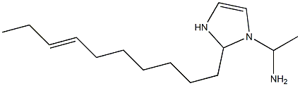 1-(1-Aminoethyl)-2-(7-decenyl)-4-imidazoline Struktur