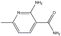 2-Amino-6-methylpyridine-3-carboxamide Struktur