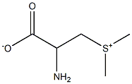 3-(Dimethylsulfonio)-2-aminopropionic acid Struktur