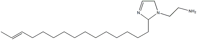 1-(2-Aminoethyl)-2-(13-pentadecenyl)-3-imidazoline Struktur