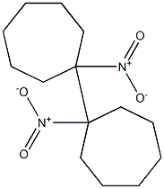 1,1'-Dinitro-1,1'-bi(cycloheptane) Struktur